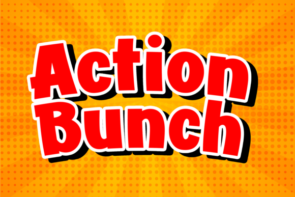 Action Bunch Font: A Bold Choice for Craft Creators