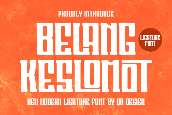 Belang Keslomot Font: A Simple Upgrade for a Stronger Brand Identity