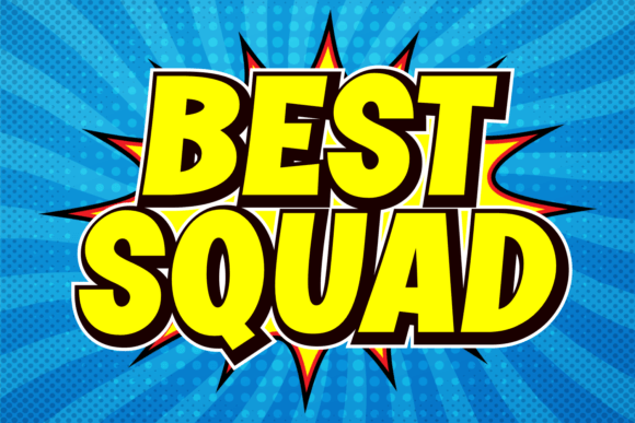 Best Squad Font: A Bold Typeface for Dynamic Digital Marketing