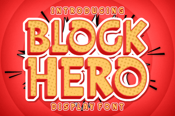 Block Hero Typeface: A Bold Choice for Branding