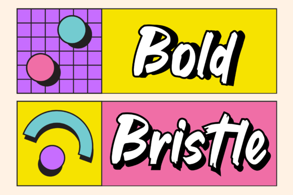 Bold Bristle: A Typeface That Brings Craft to Life