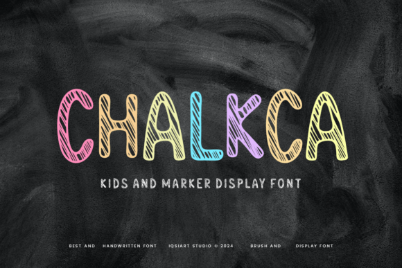 Chalkca: A Playful Typeface for Editorial Design