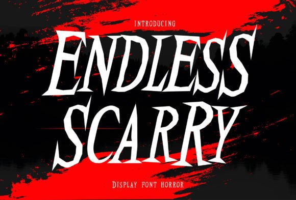 Endless Scarry: A Font That Brings Handmade Magic to Life