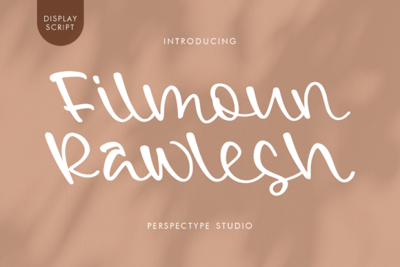 Filmoun Rawlesh: A Stylish Script Font for Digital Design