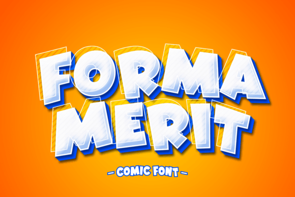 Forma Merit Font: Dynamic Typography for Digital Design