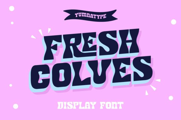 Fresh Colves Display Font for Creative Makers
