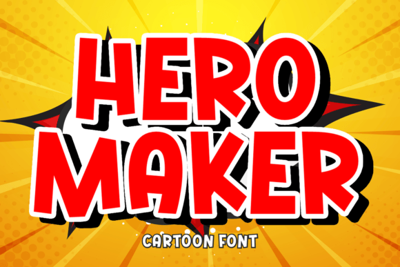 Hero Maker Font: A Bold Typeface for Editorial Design