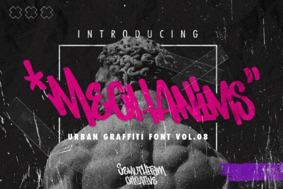Mechanims Font: A Bold Typeface for Business Branding