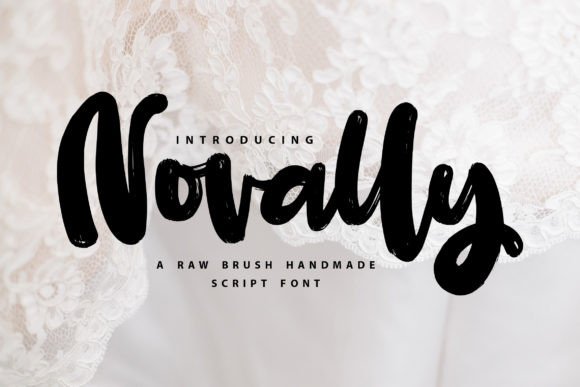 Novally: A Script Font with Heart for Modern Design