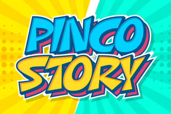 Pinco Story: A Playful Font for Your Brand’s Visual Makeover