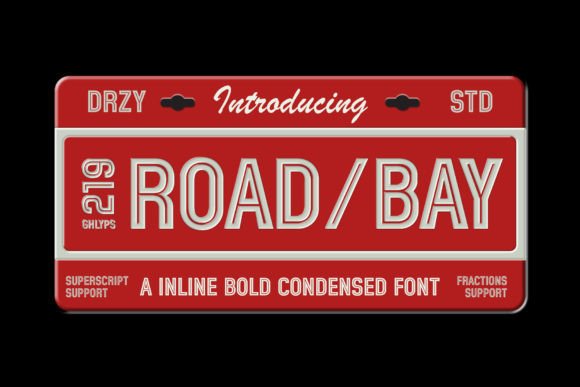 Roadbay Inline Bold Condensed: A Typeface for Impactful Web Design