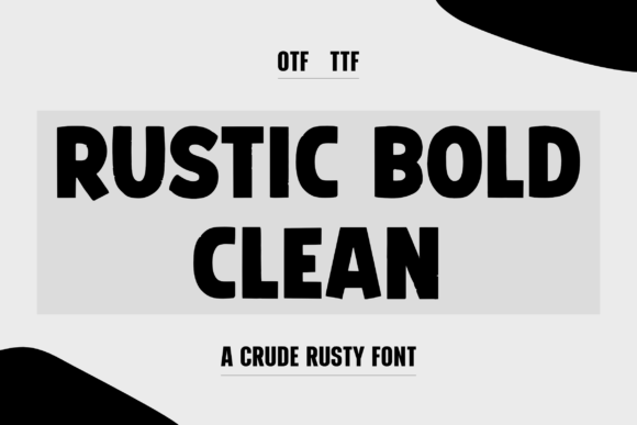 Rustic Bold Clean: A Typeface That Elevates Editorial Design