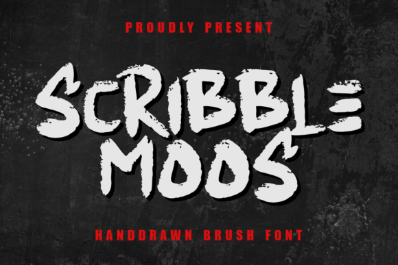 Scribble Moos: A Handdrawn Typeface for Editorial Expression