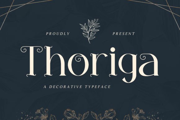 Thoriga Font: A Whimsical Addition to Editorial Design