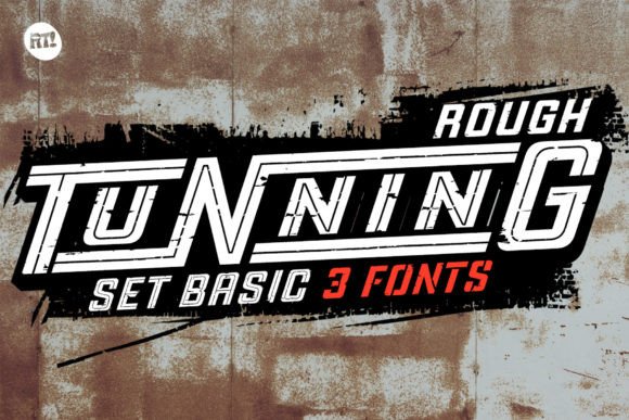 Tunning Rough Font: A Bold Choice for Your Brand