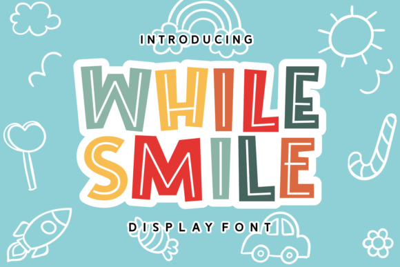 While Smile: A Playful Font That Brings Joy to Every Craft