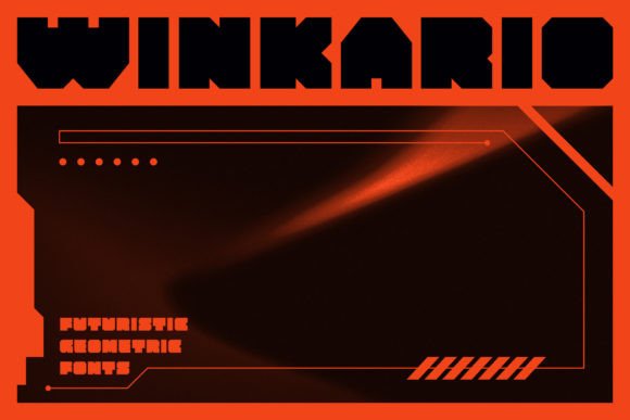 Winkario: A Playful Display Font for Creative Projects