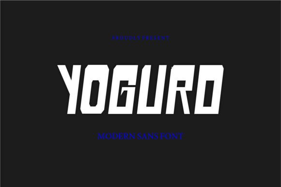 Yogurd Font: A Bold Typeface for Memorable Branding